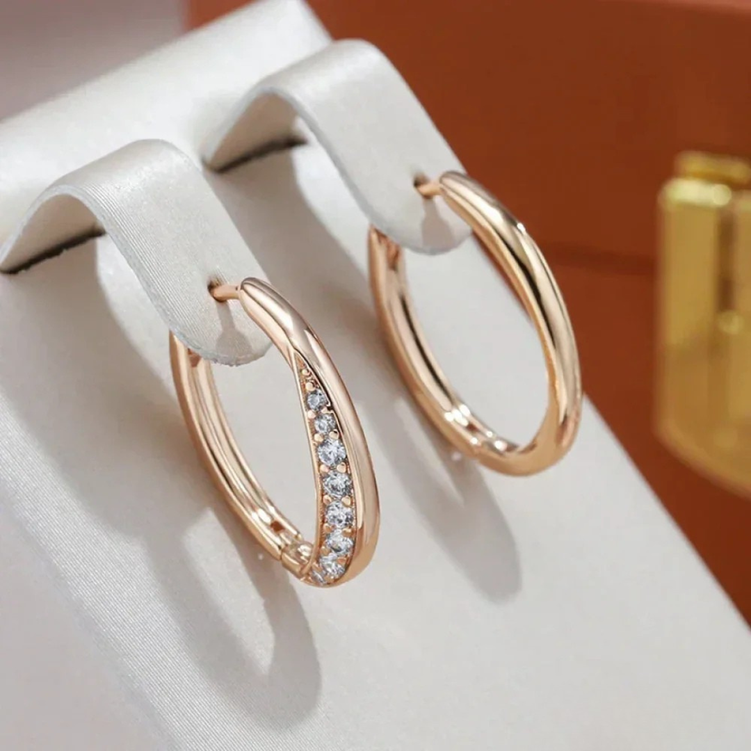 Gold Hoop Earrings | Elegant, Timeless, Chic