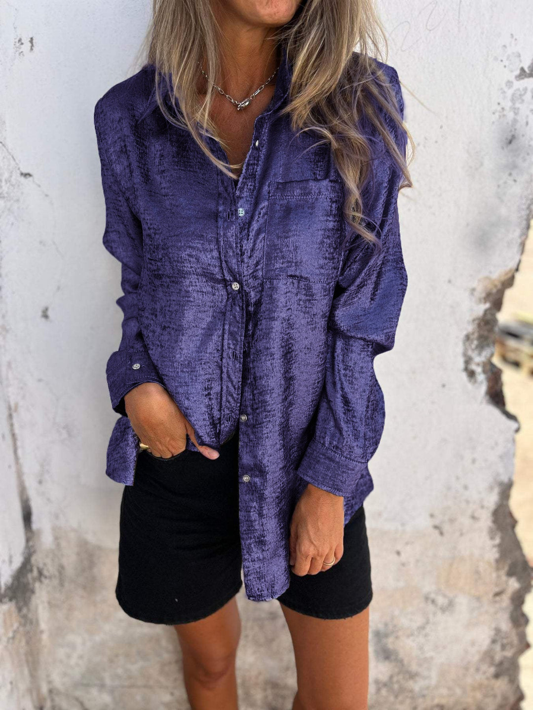 Zella™ - Elegant Shimmering Top