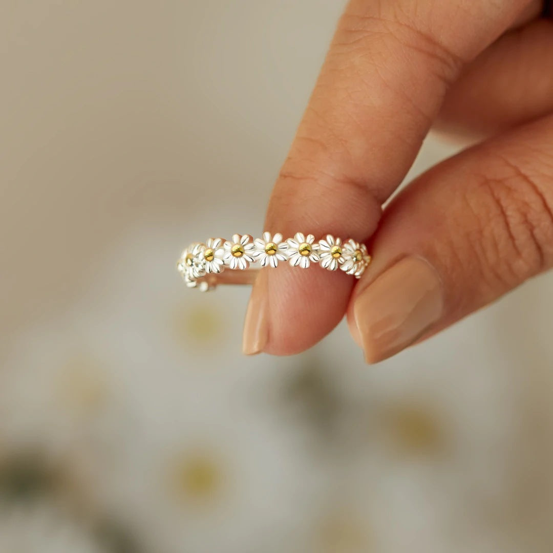 Luxury Flower Ring | Elegant Floral Jewelry
