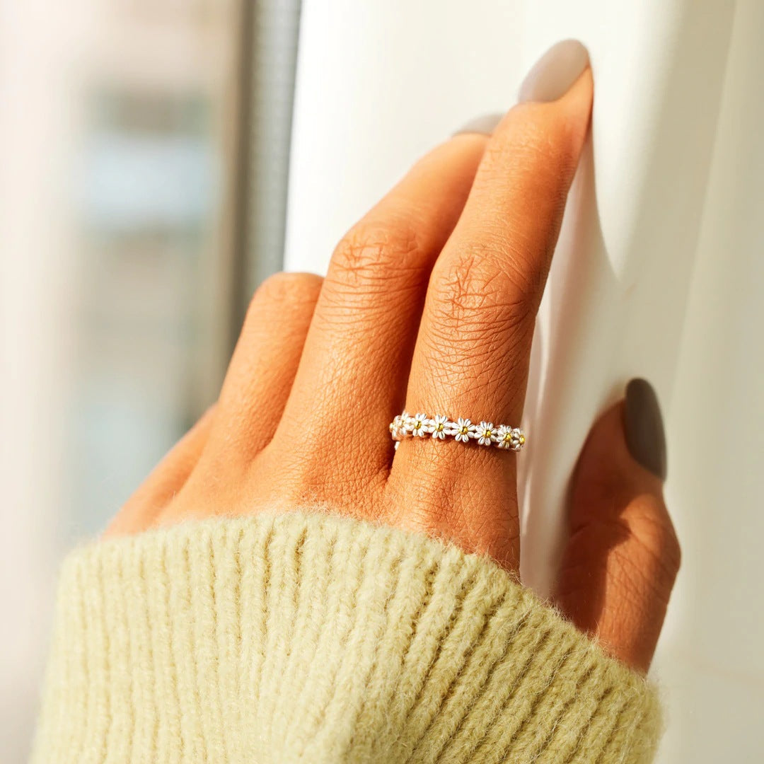 Luxury Flower Ring | Elegant Floral Jewelry