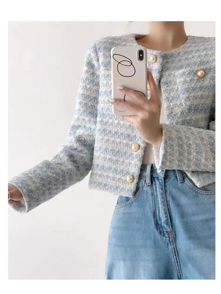 Victoria™ | Chic Tweed Blazer