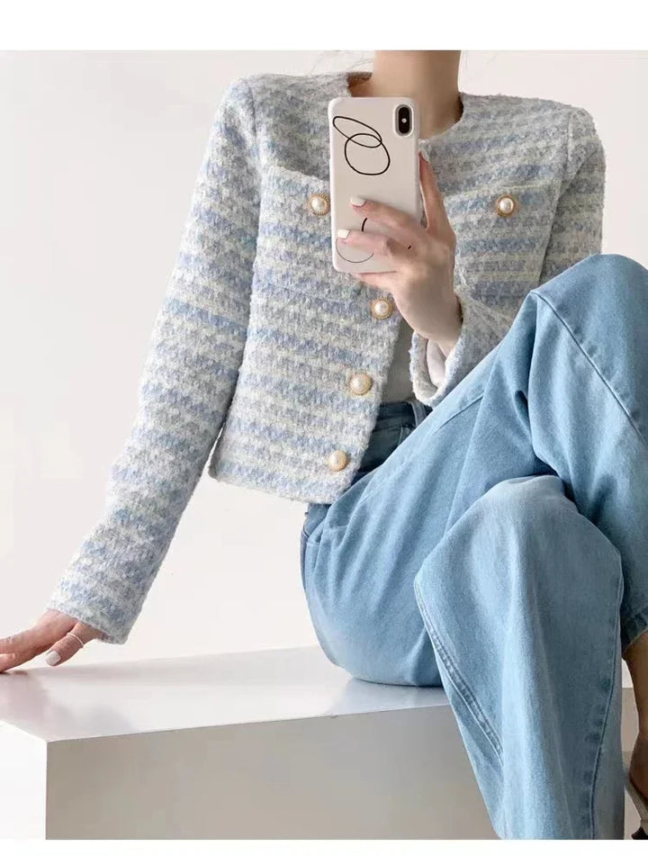 Victoria™ | Chic Tweed Blazer