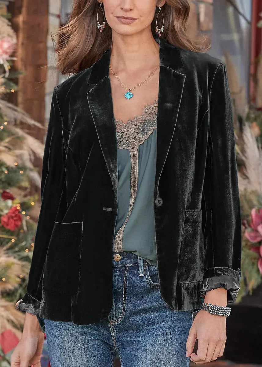 Peyton™ | Chic Velvet Blazer