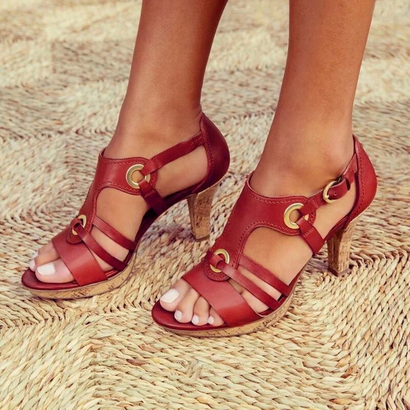 Keith™ | Stylish Heel Sandals