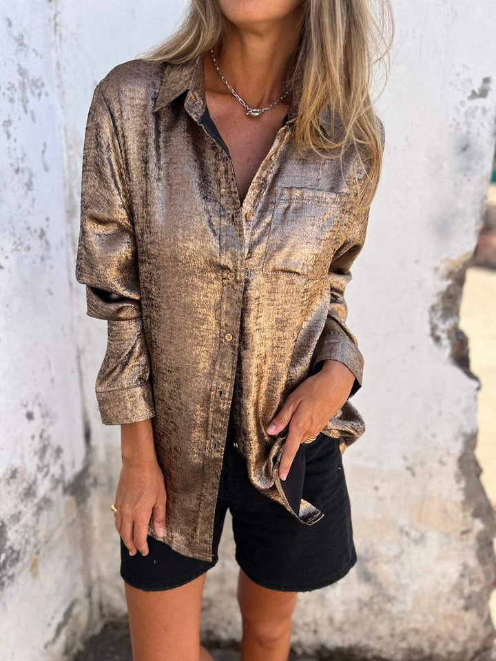 Zella™ - Elegant Shimmering Top