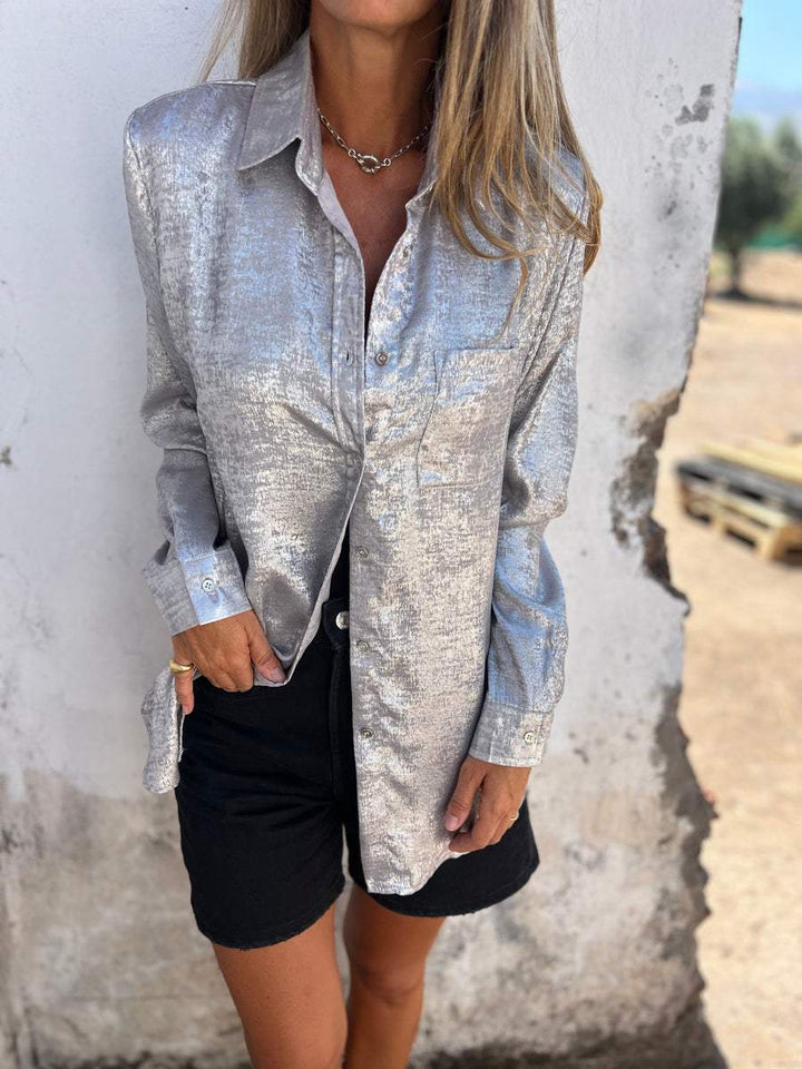 Zella™ - Elegant Shimmering Top